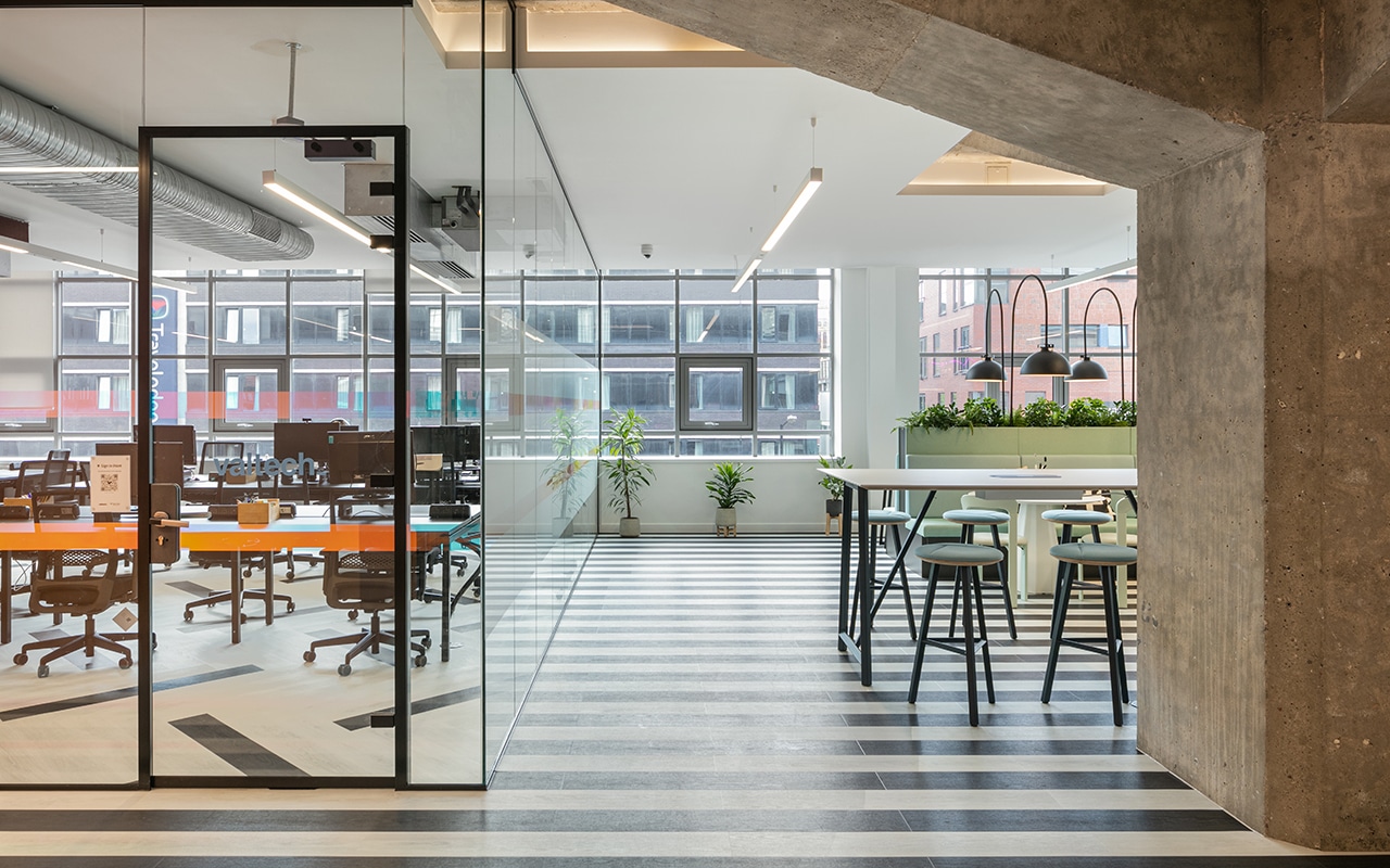 Agile workspace for Huckletree in Manchester