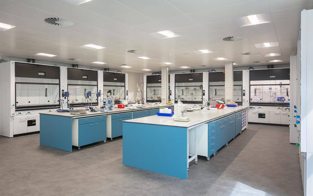 Laboratory space for global life science organisation