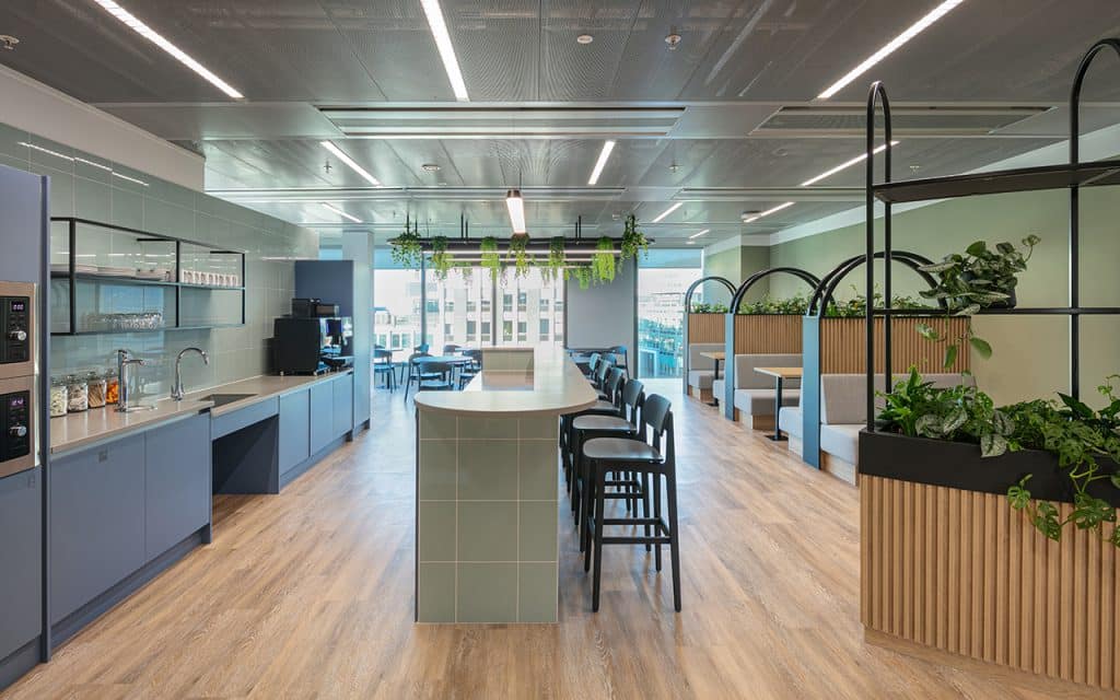 breakout area in agile office design