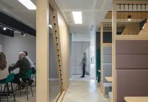 Office space for commercial real estate agent