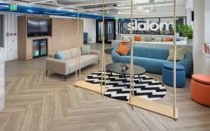 slalom flexible office design