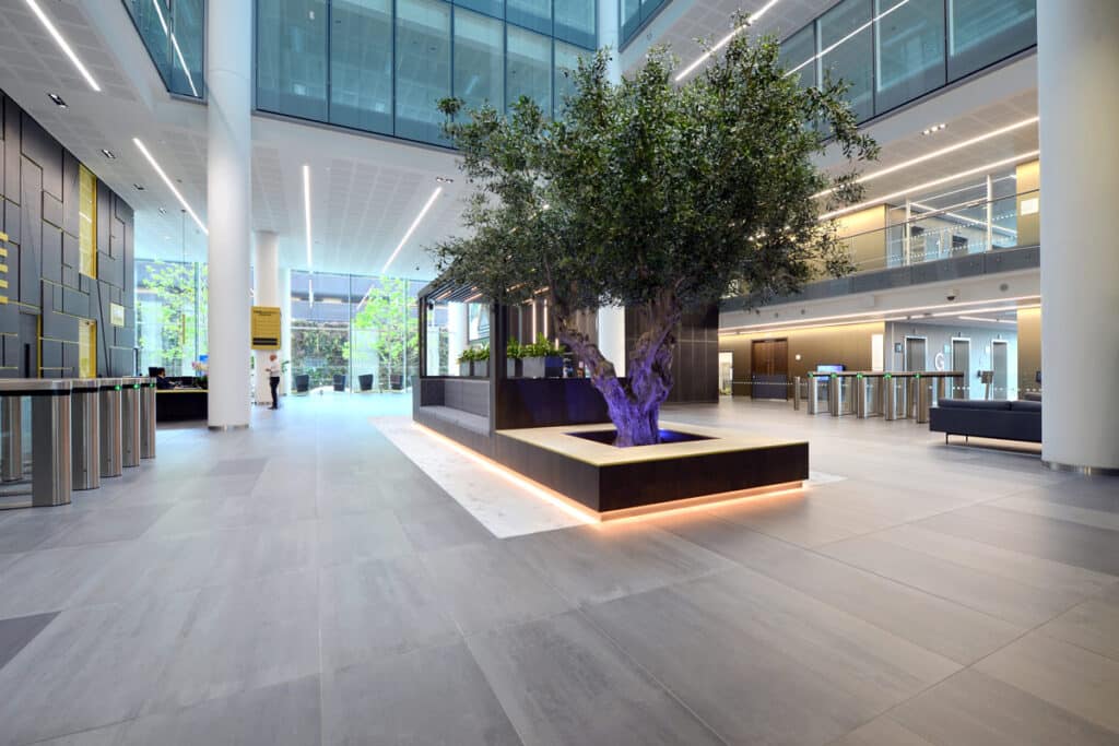three snowhill Birmingham fit-out