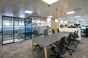 open plan office design