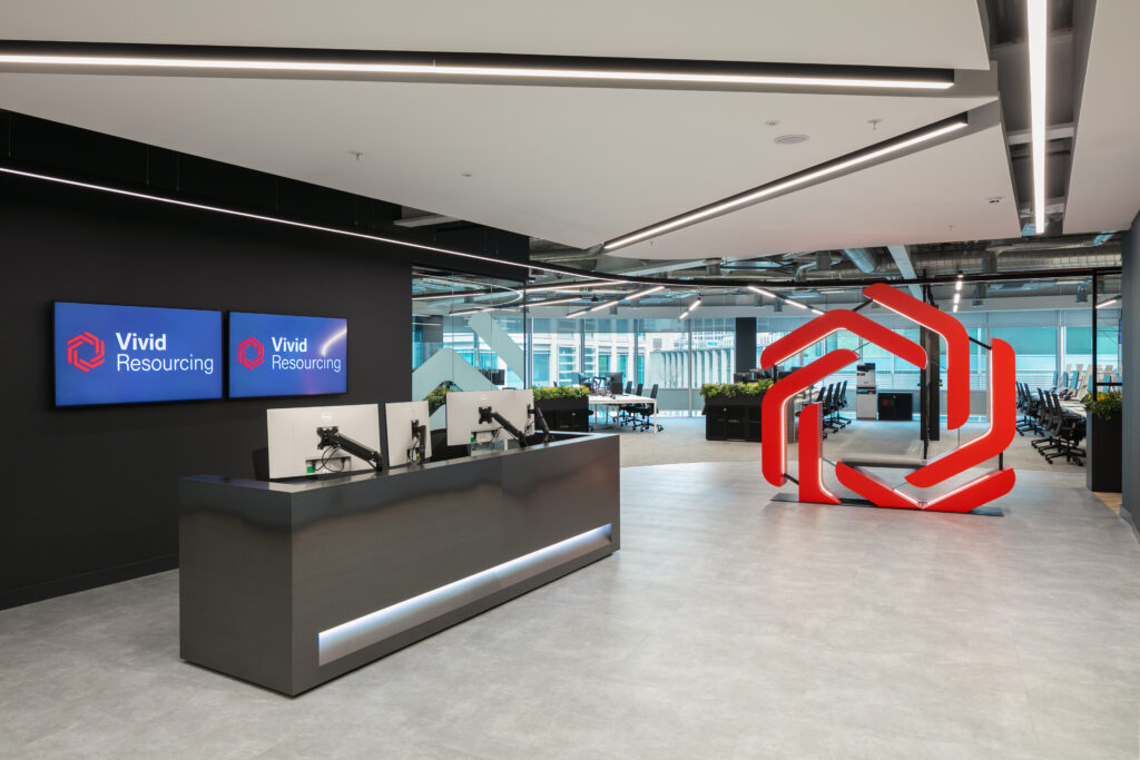 vivid resourcing reception area