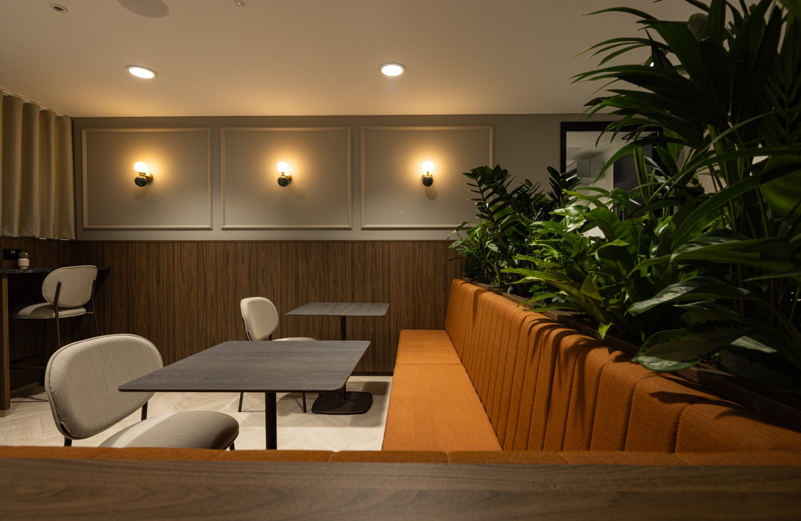 workplace refurbishment breakout area