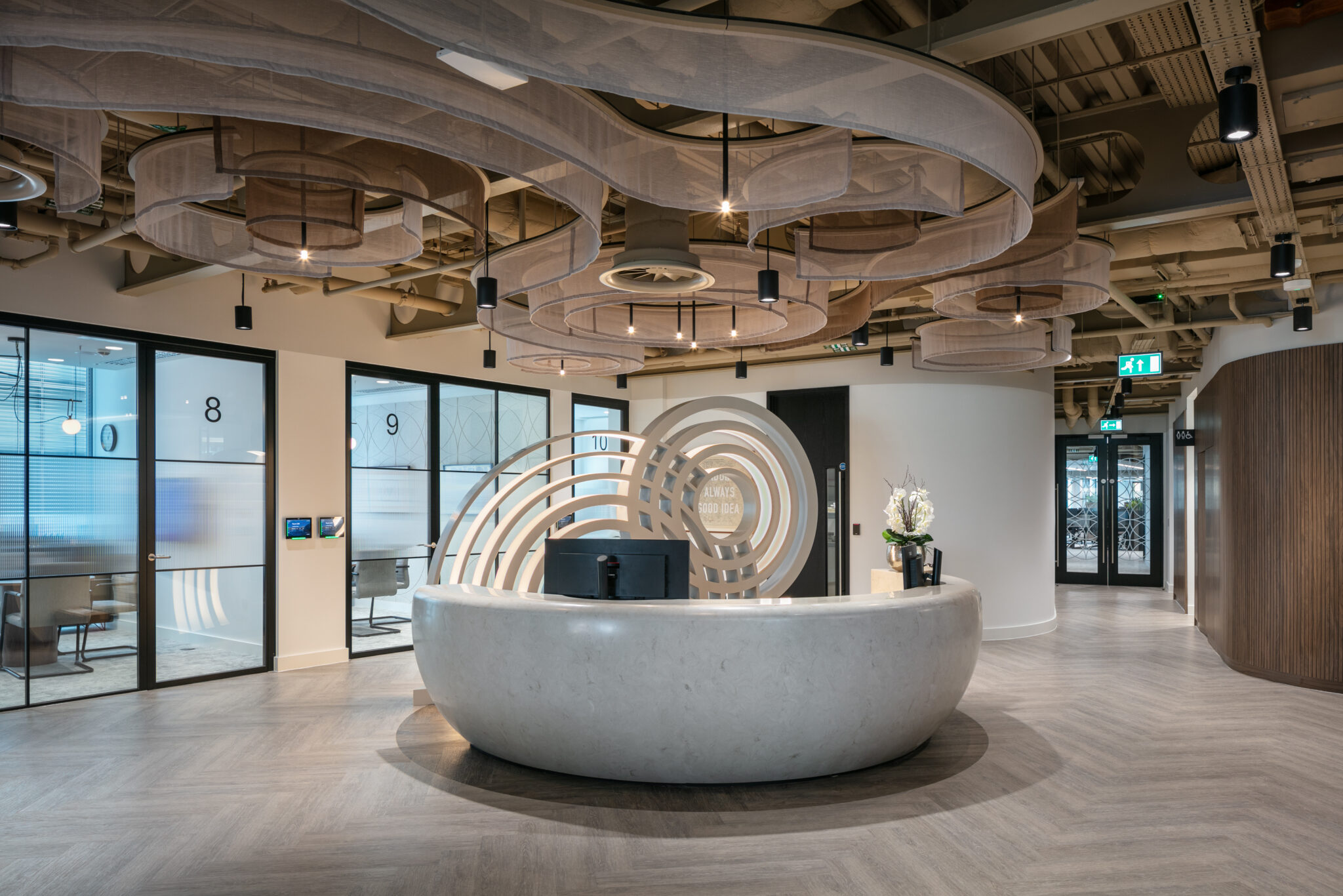 reception area design and build