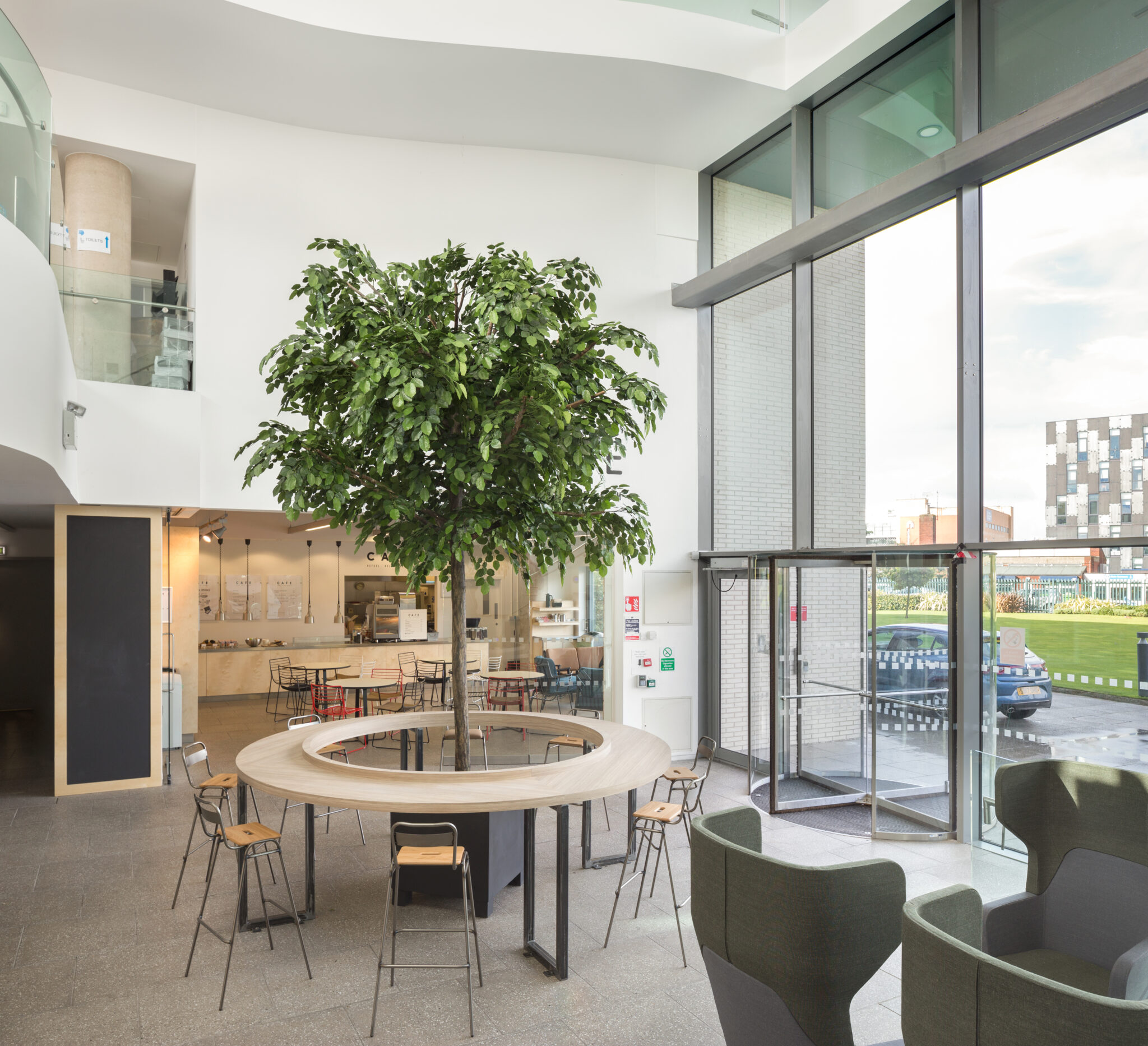 green workspace for liverpool john moore university