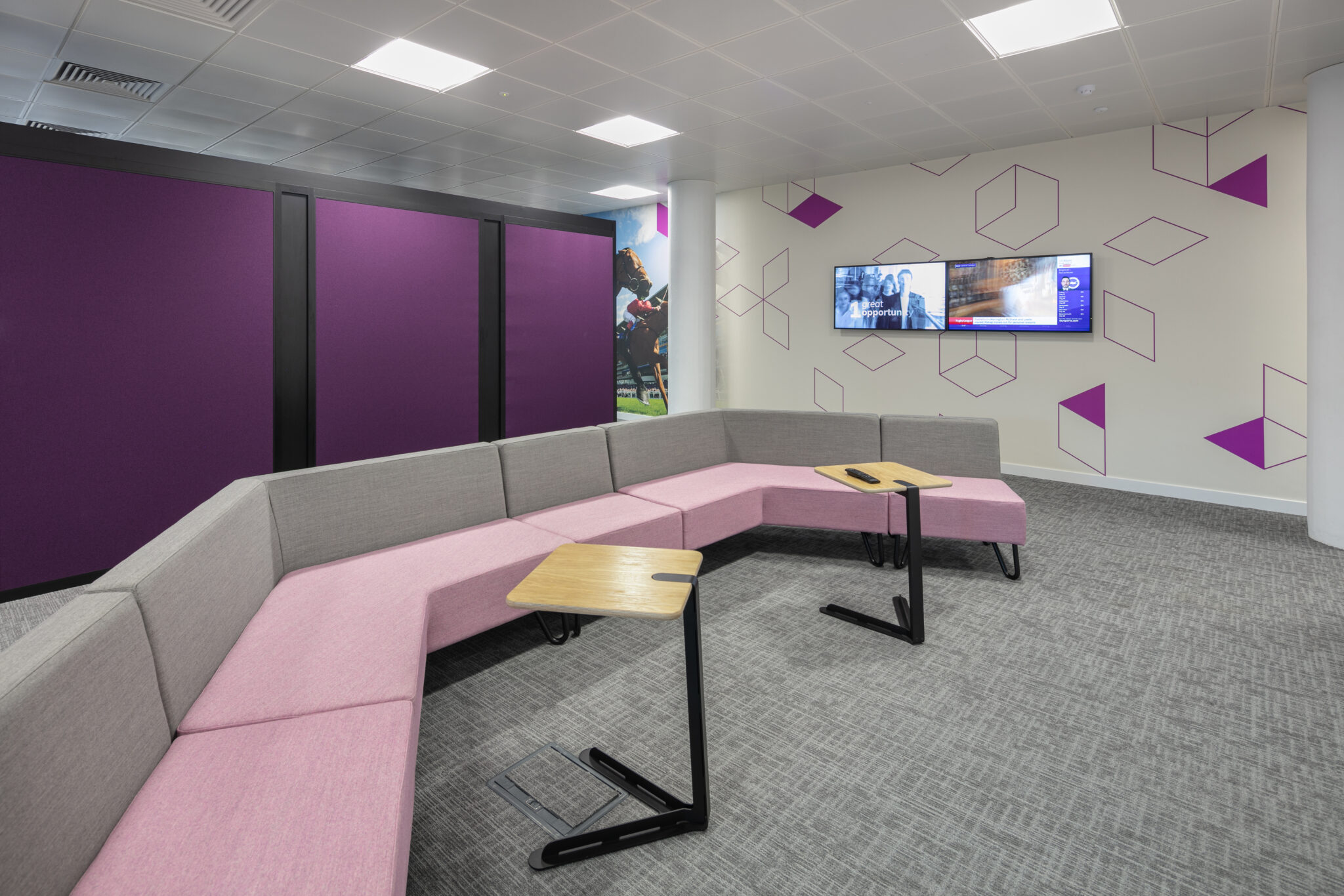 Collaborative Space fit out for Entain