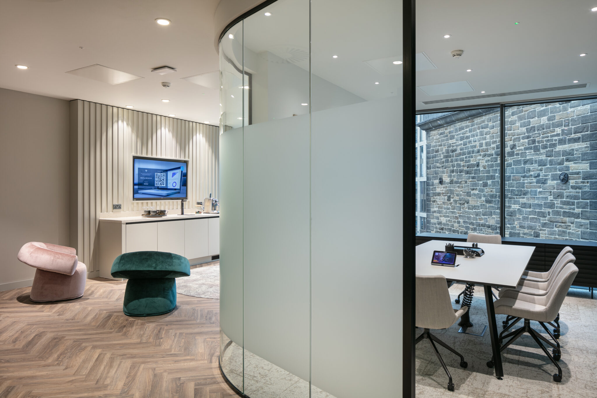 leeds workplace design for reception area