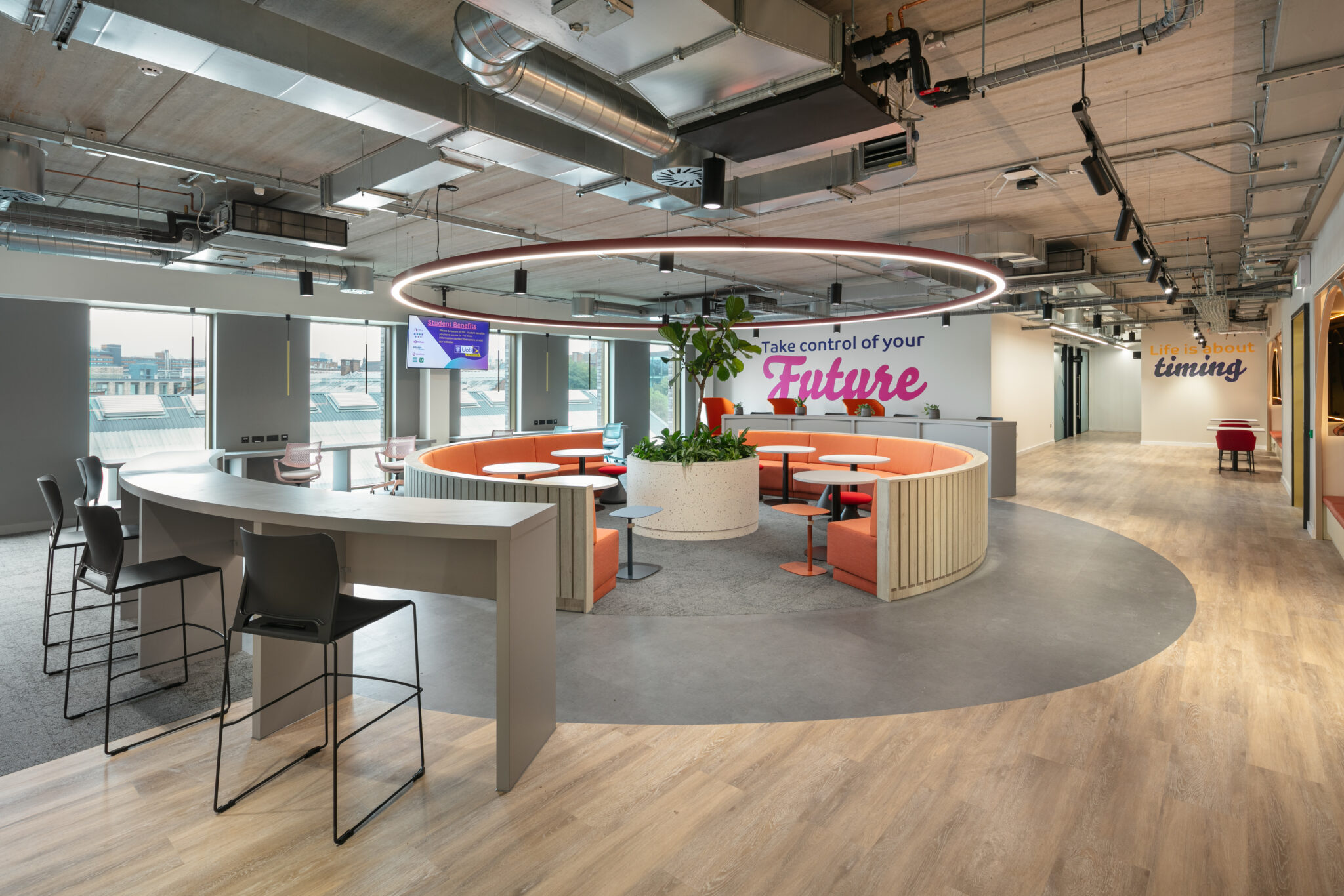 Bolton University fit out by adt workplace
