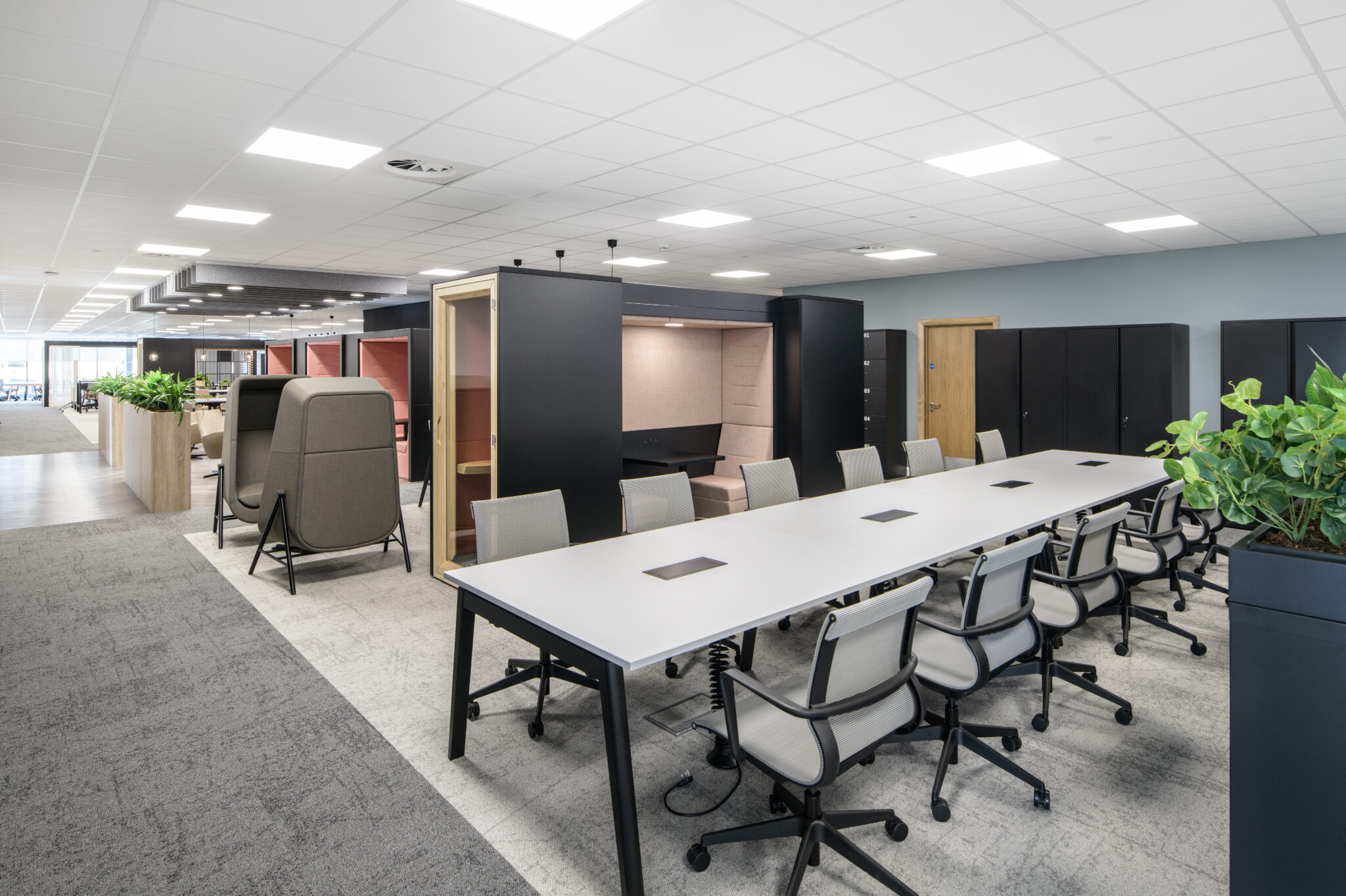 co-working office fit out by adt workplace
