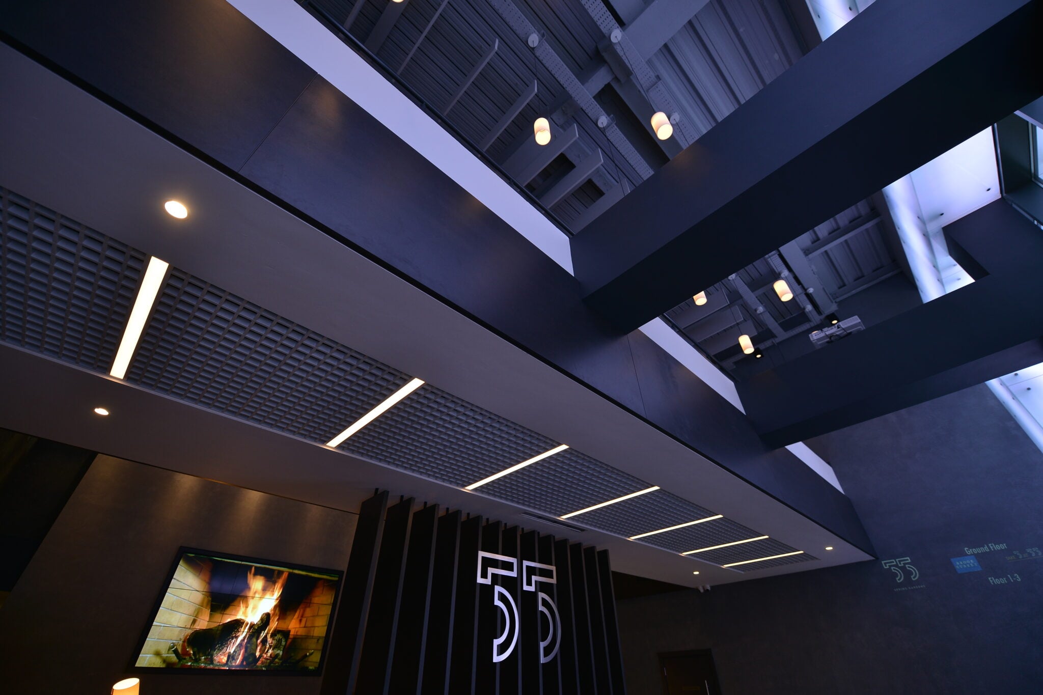Refurbished office development at 55 Spring Gardens by ADT Workplace