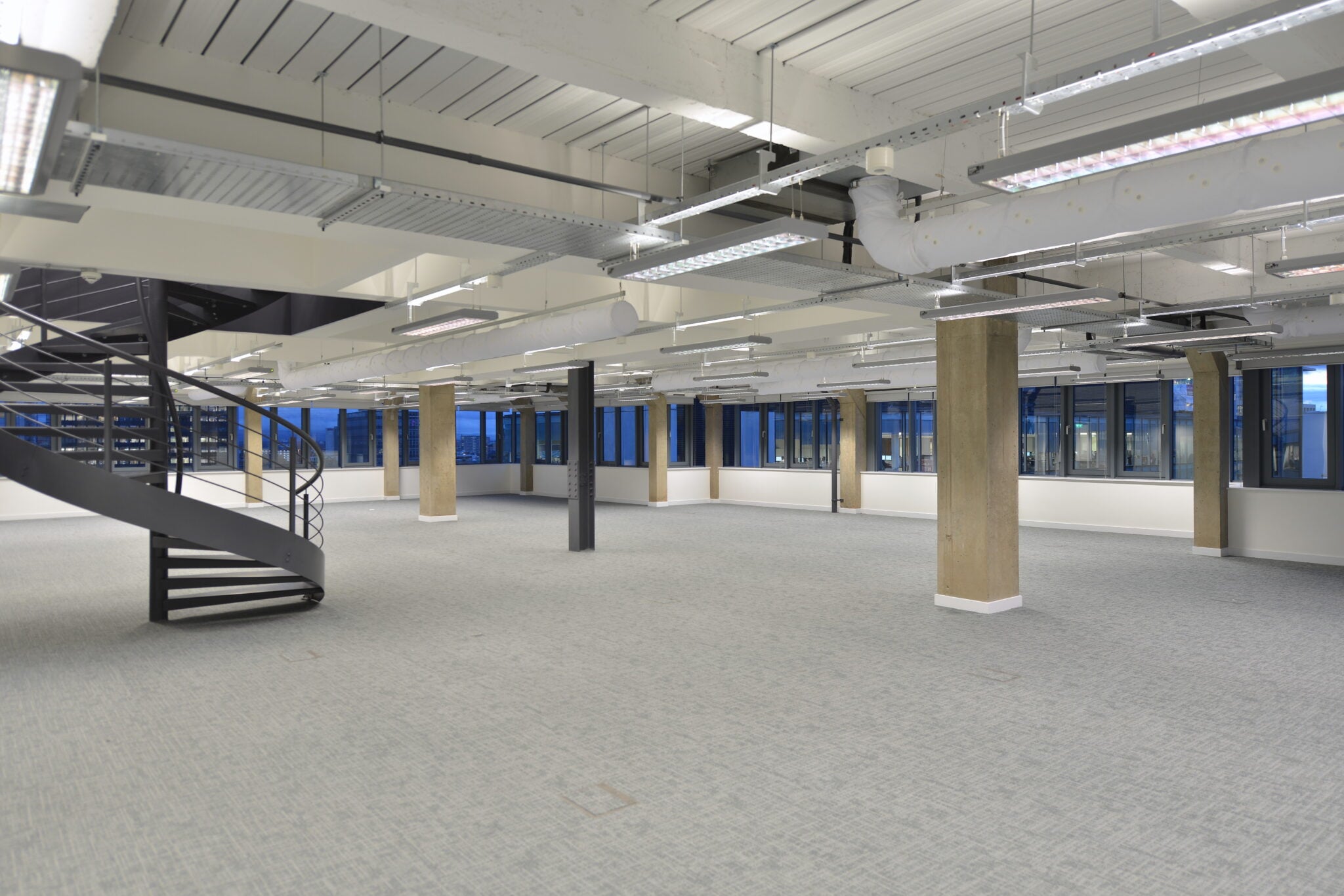 cat b fit out for 55 spring gardens manchester