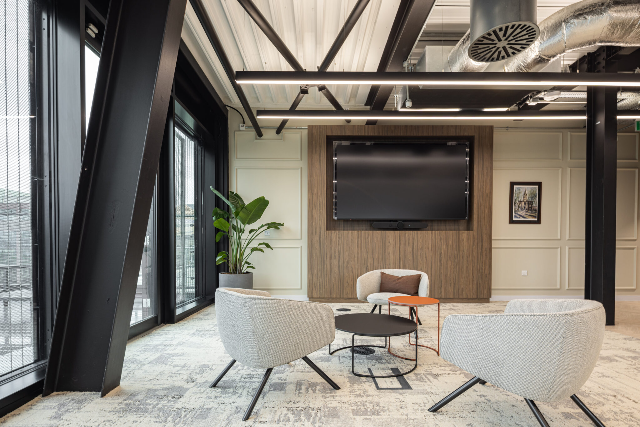club lounge workplace design Gilbanks Birmingham