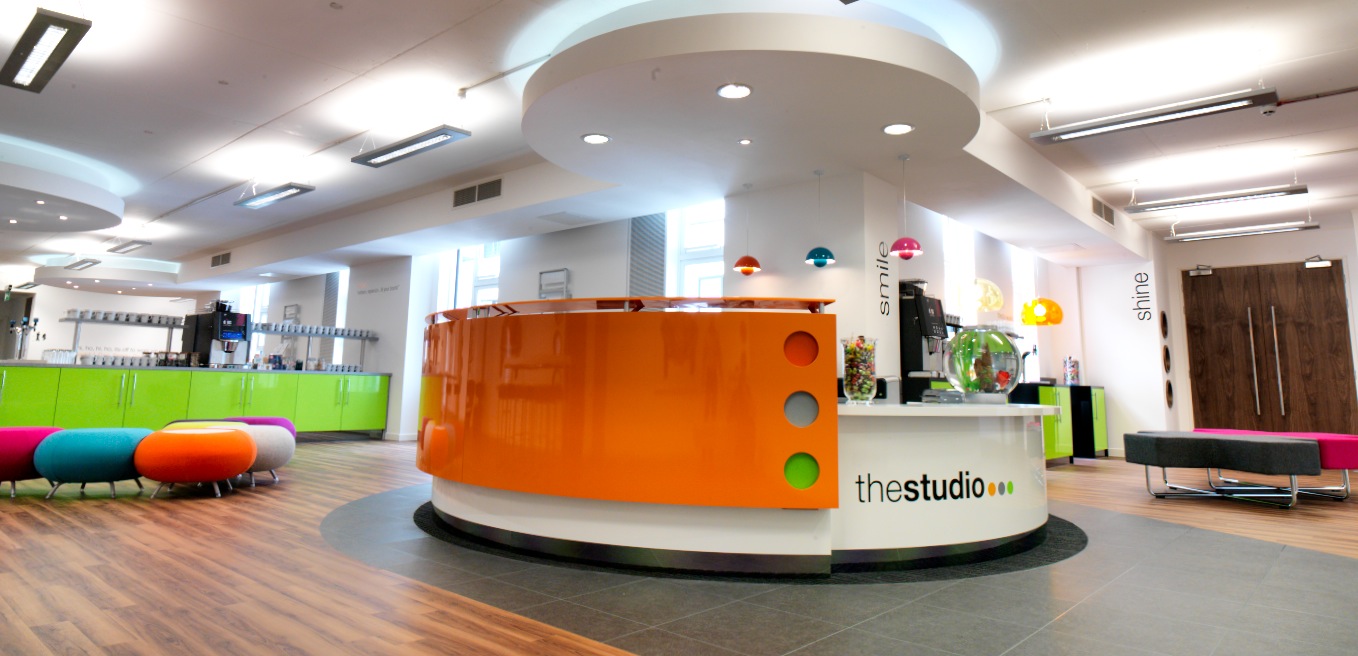 the studio, manchester fit out