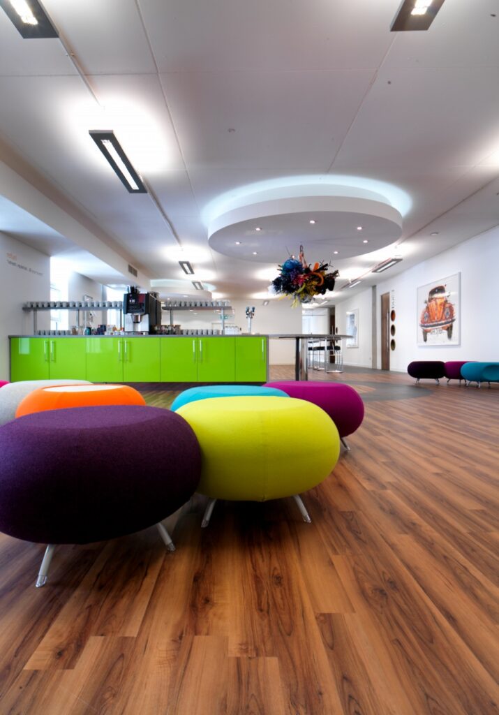 co-working interior design for The Studio in Manchester