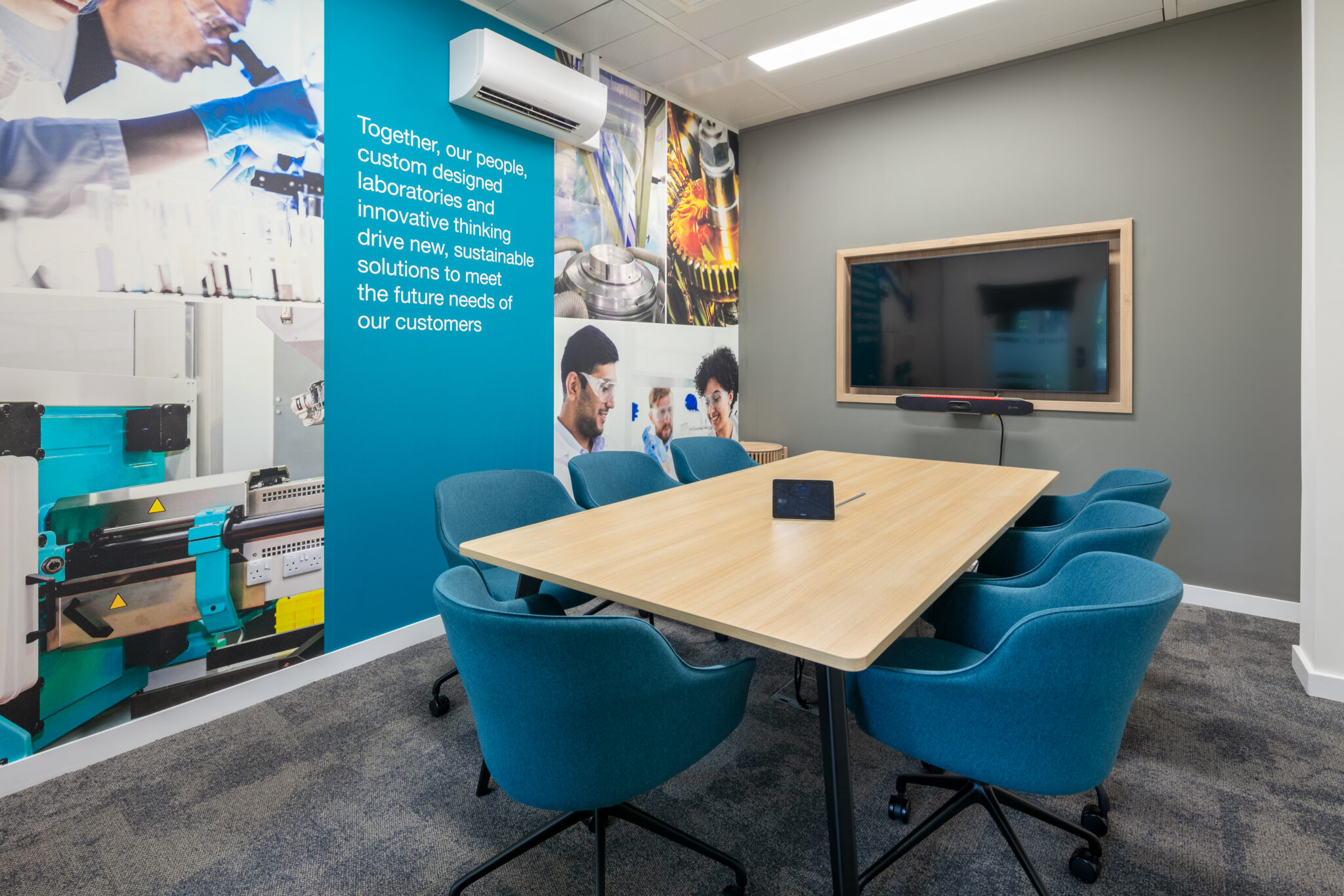 laboratory workplace design and build in york