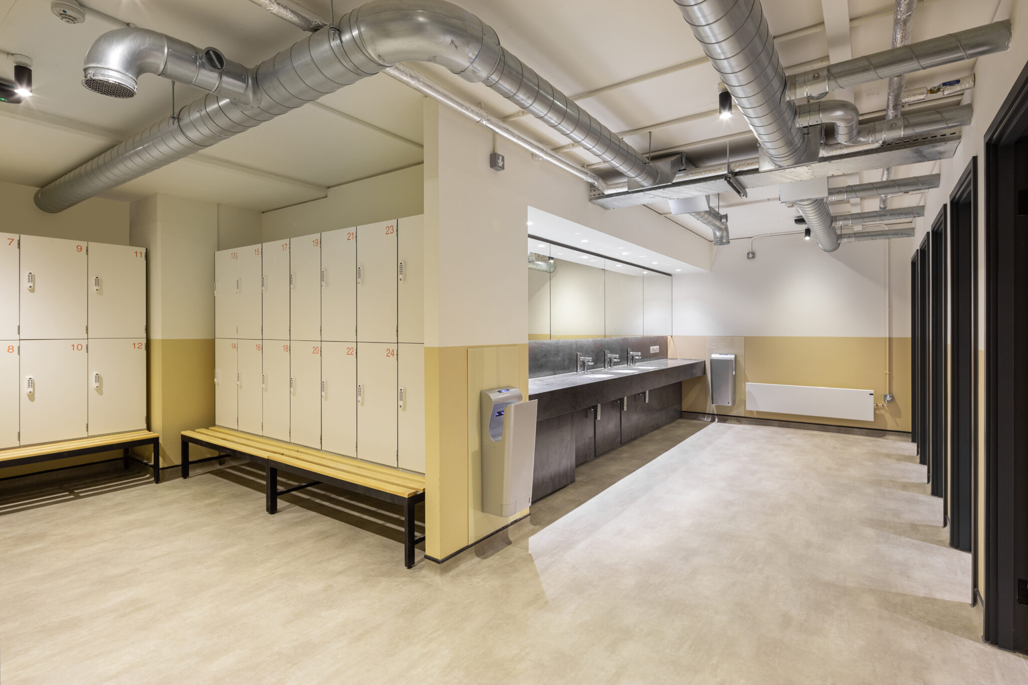employee changing area for 2 hardman street manchester