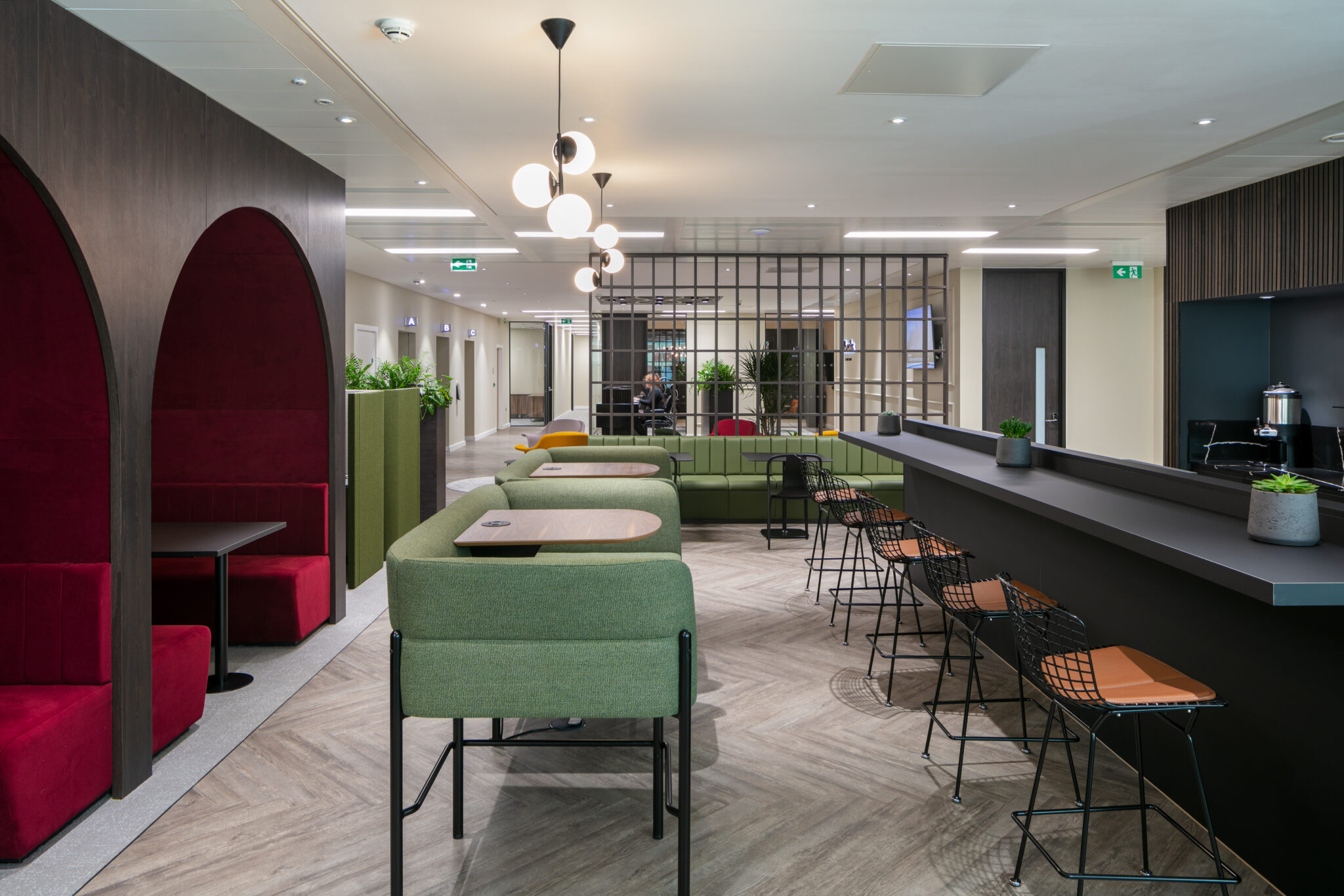 Serviced office provider Gilbanks fit out in manchester