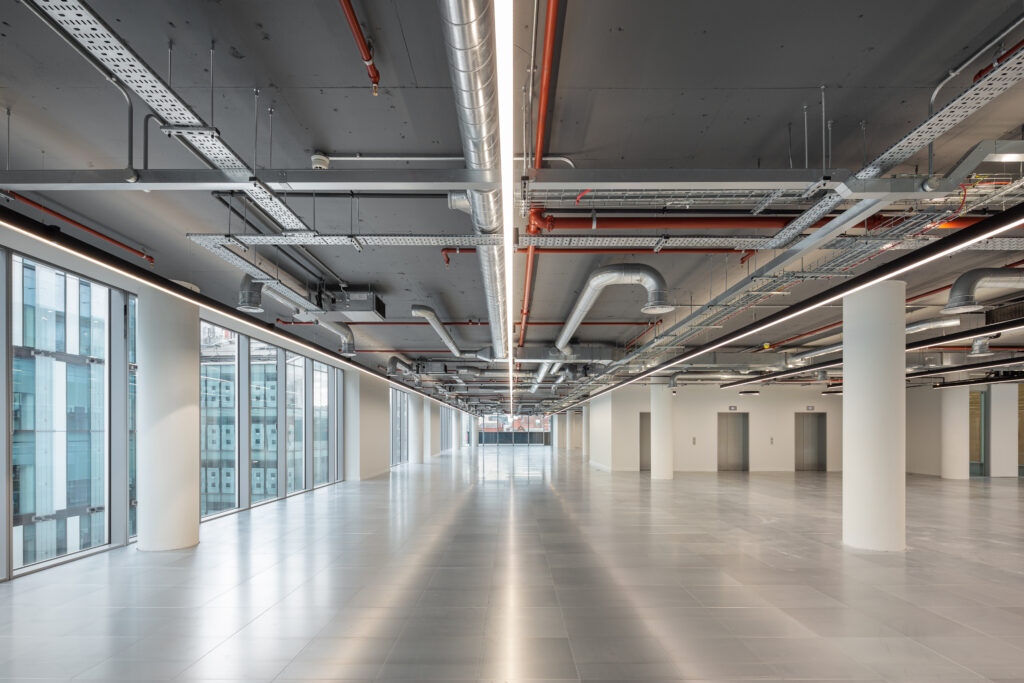two hardman street fit out Manchester