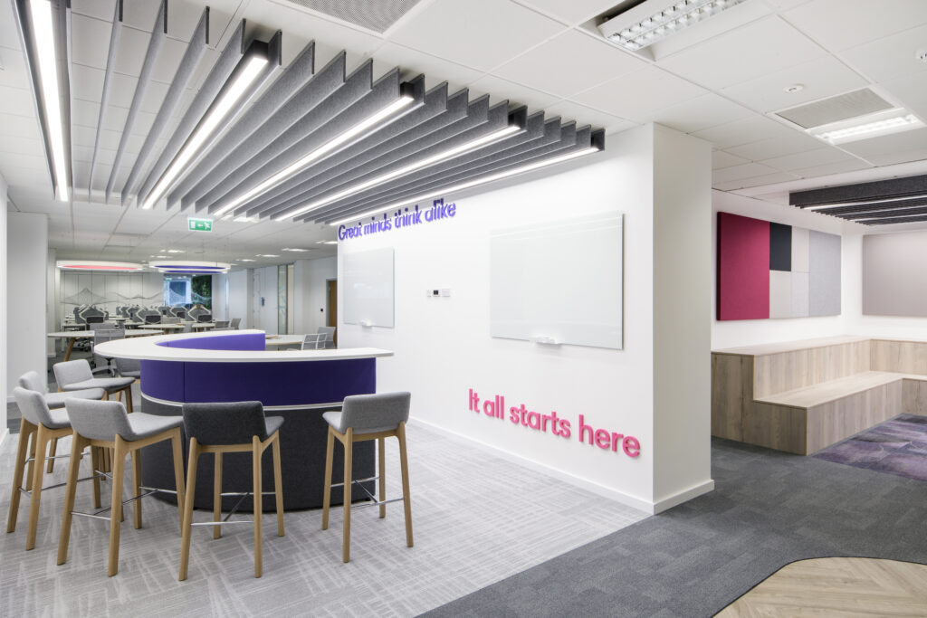 office fit out in liverpool for bt