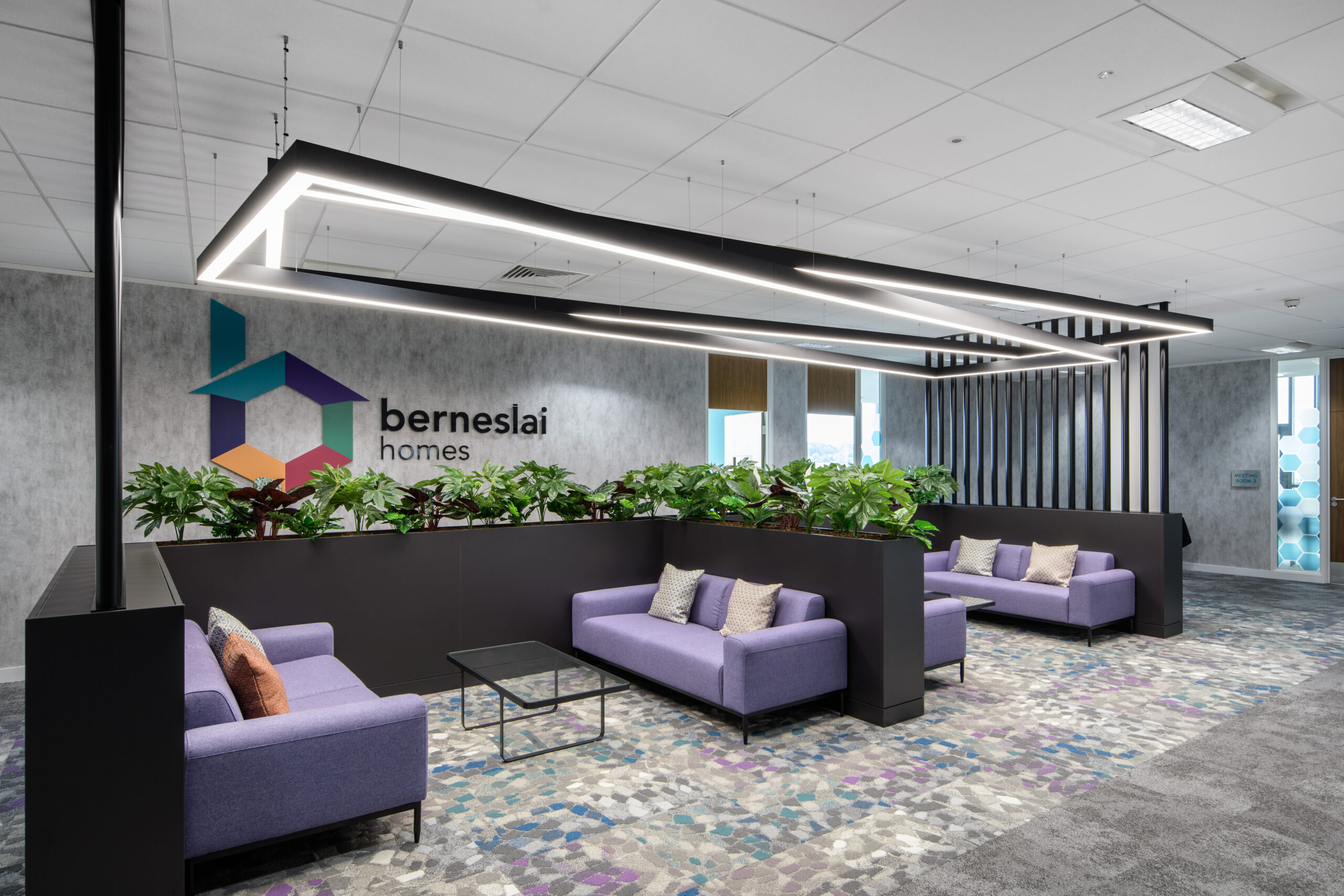 Berneslai Homes office fit out and design