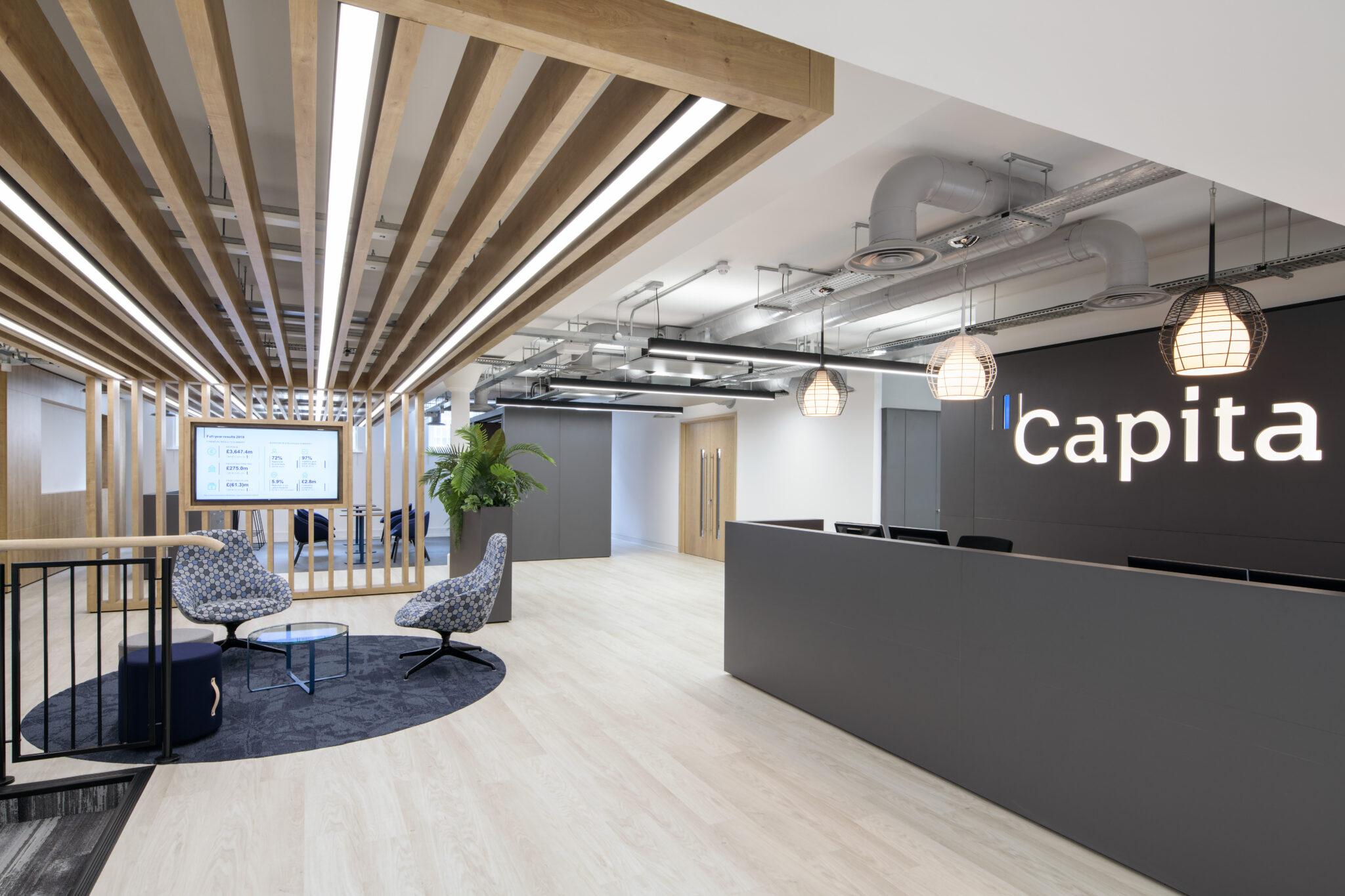 office refurbishment Manchester for Capita