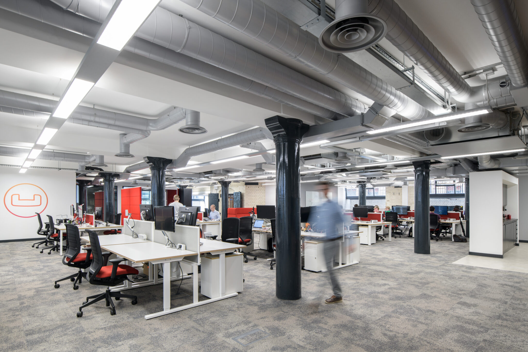 workspace area for manchester fit out