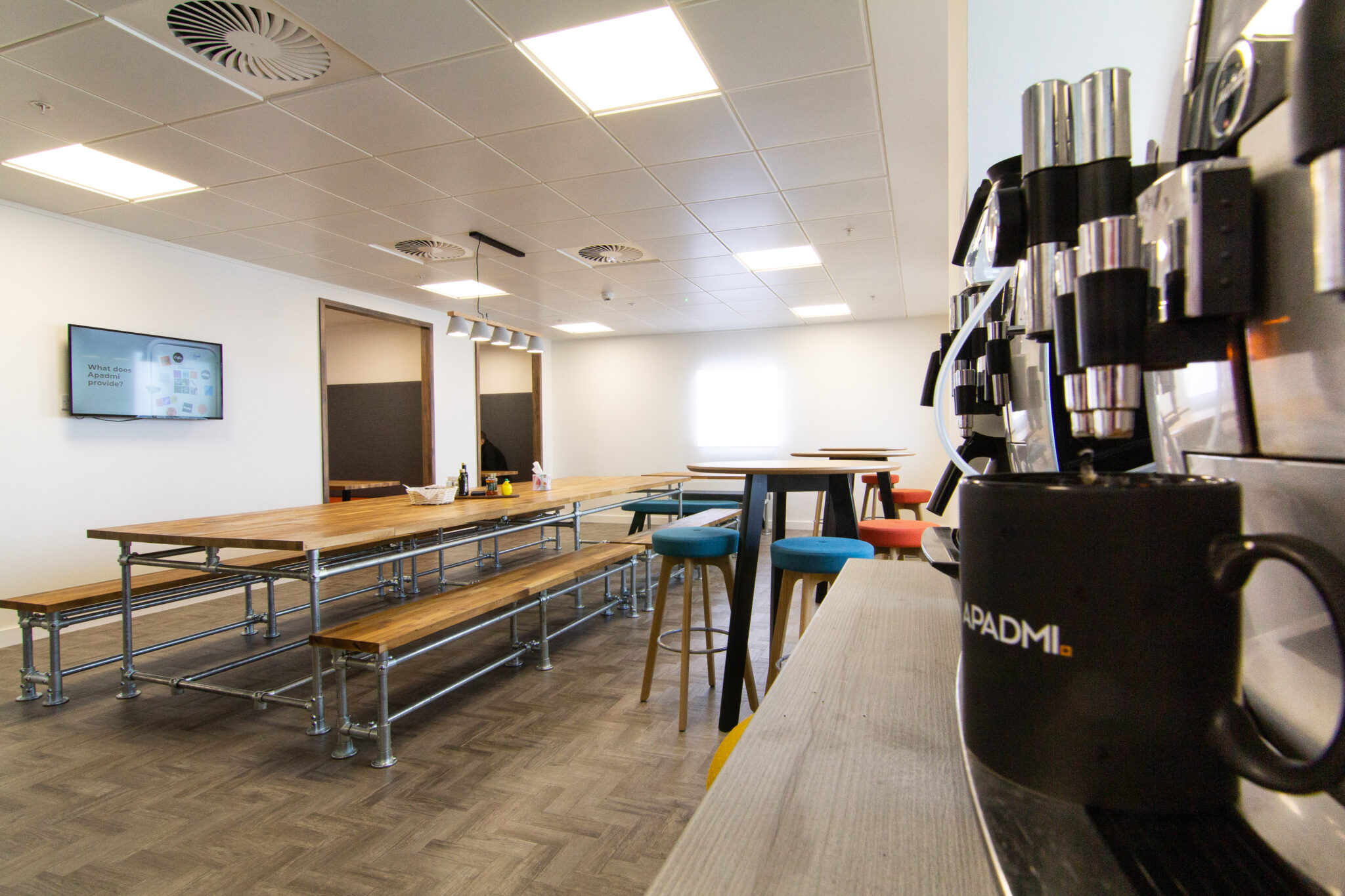 siting area for office fit out in manchester