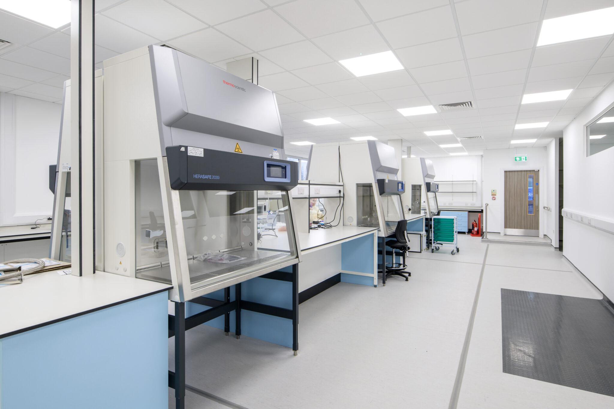 Laboratory fit out project in Macclesfield