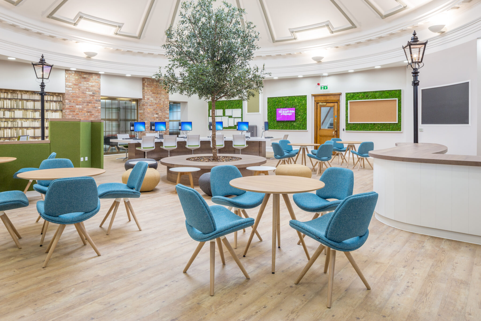 walton library refurbishment in Liverpool by adt workplace