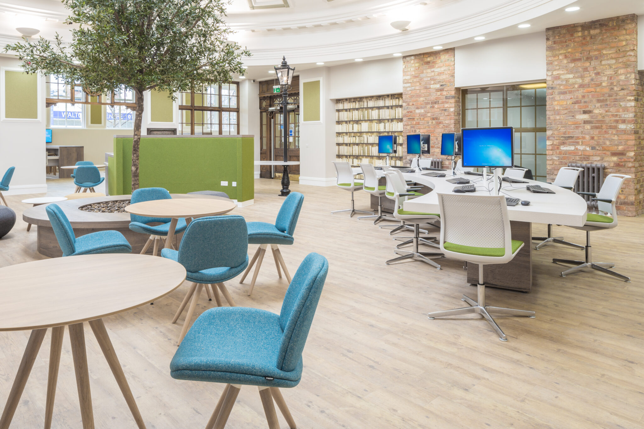 Liverpool design and build for a library by adt workplace