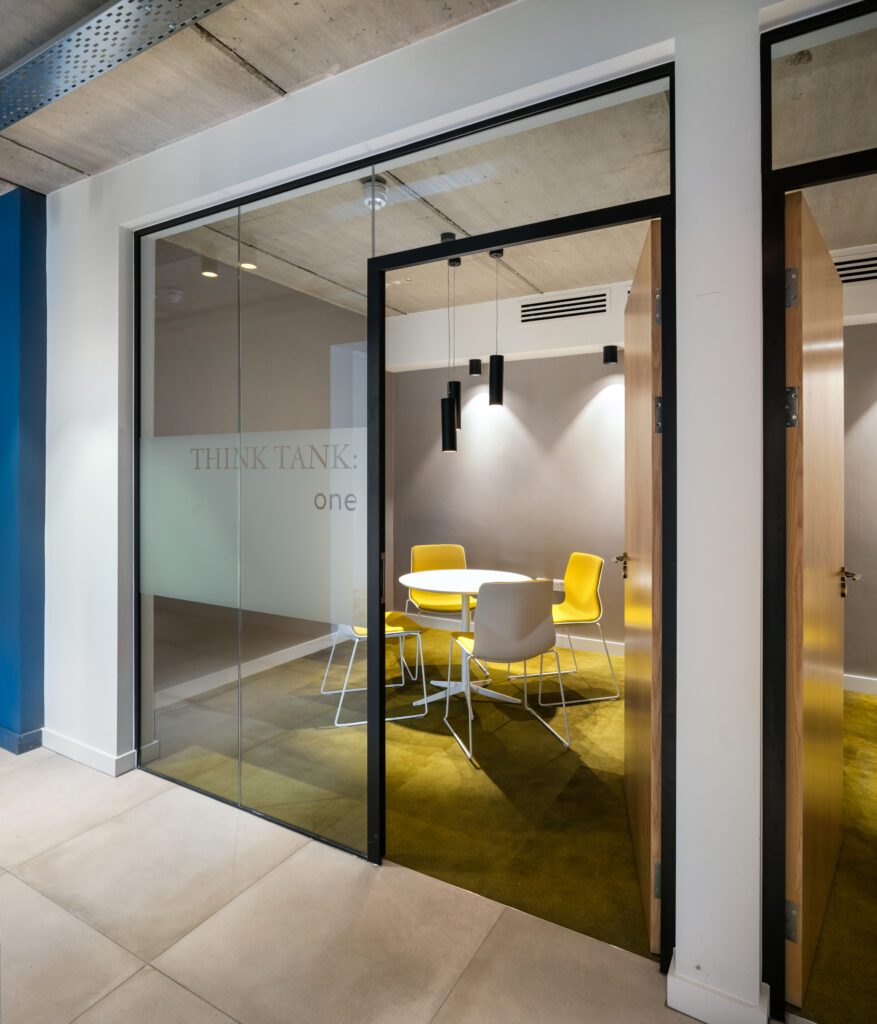 workspace fit out for Harrison Spinks in Leeds