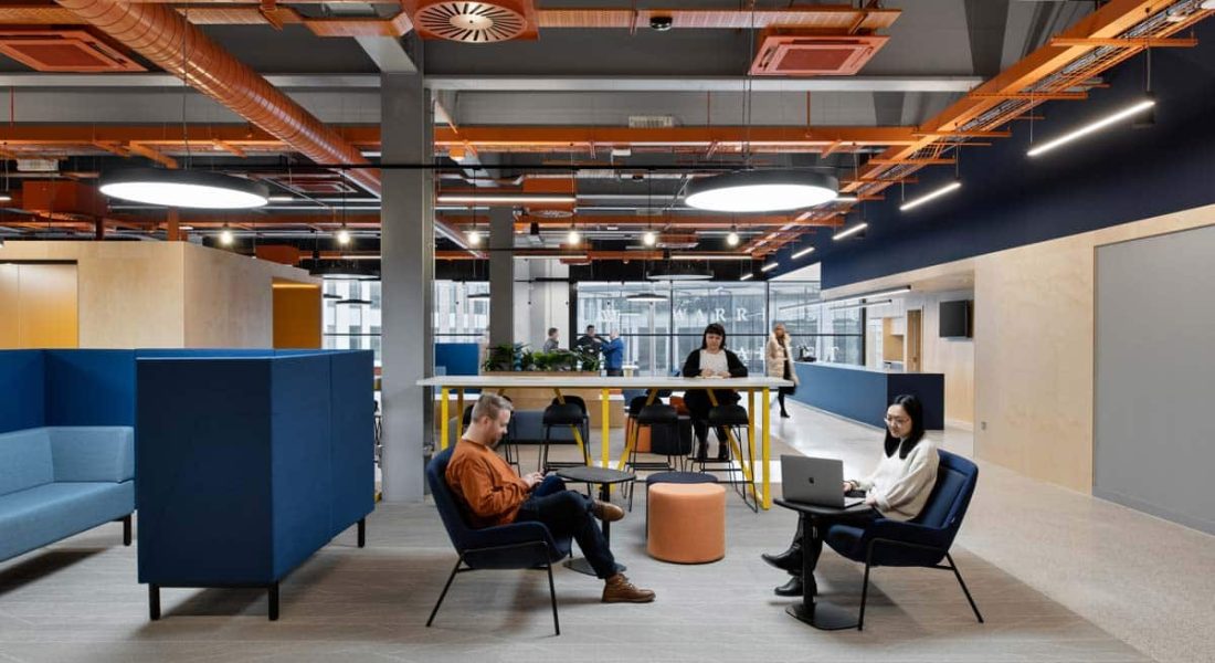 warrington hub office fit out