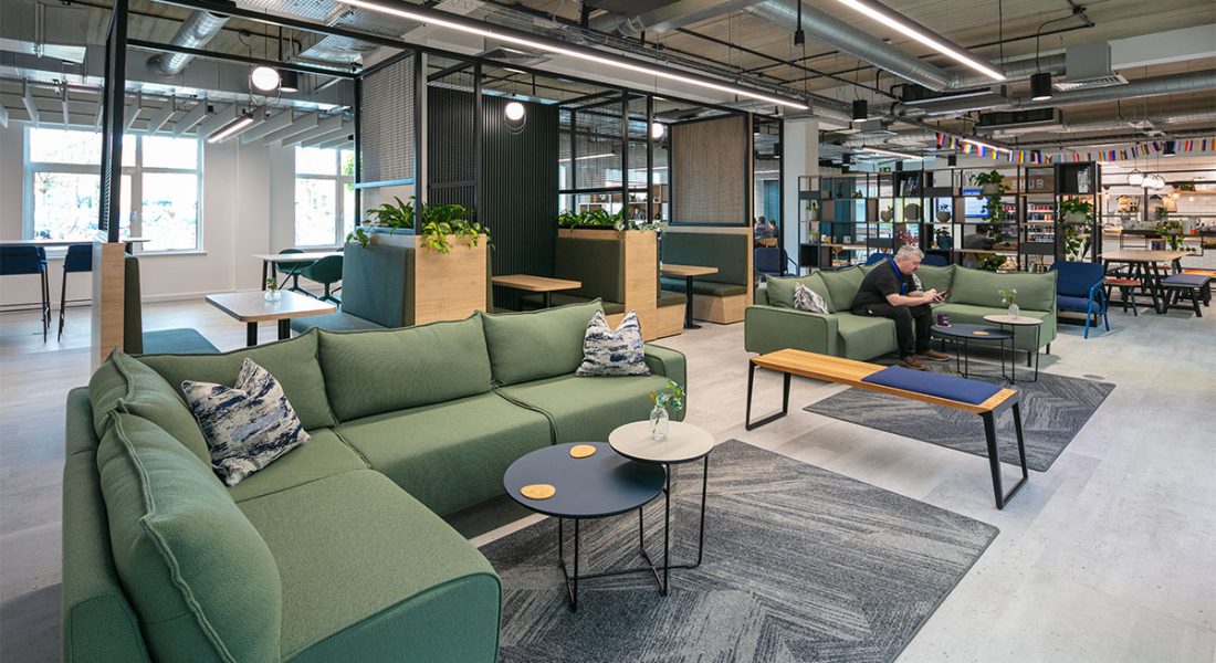 flexible workspace design Stockport