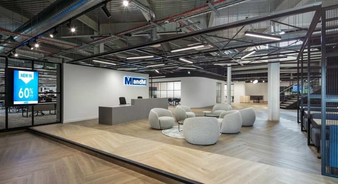 MandM Office Refurbishment by ADT Workplace