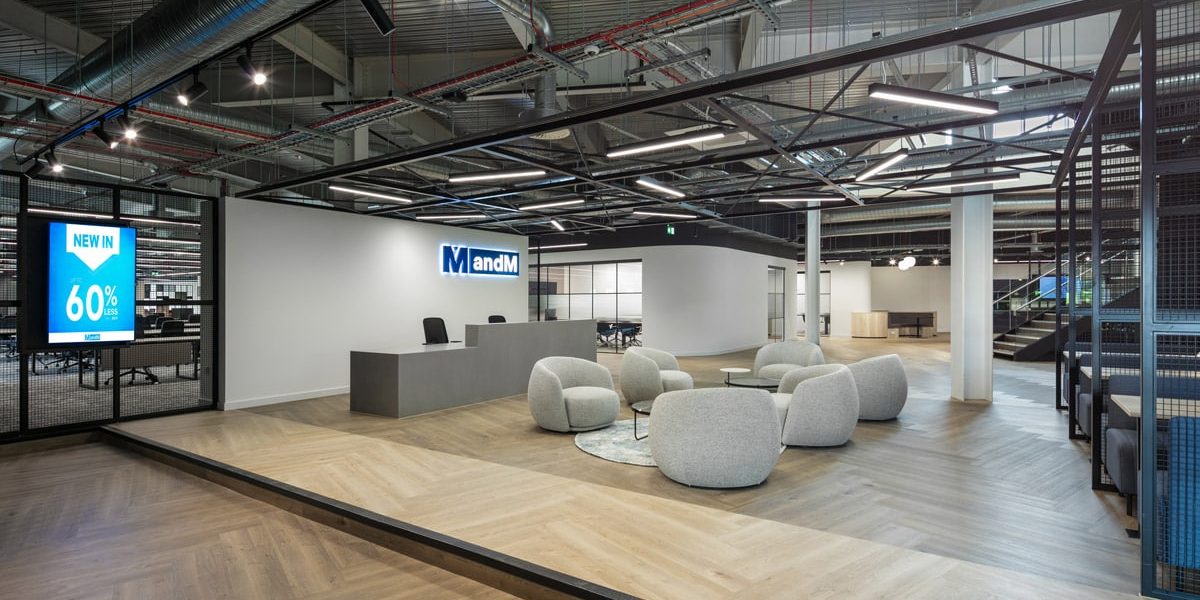 MandM Office Refurbishment by ADT Workplace