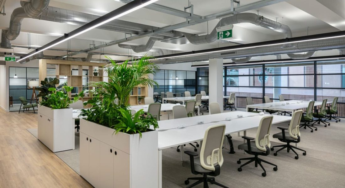 Trinity office fit out manchester