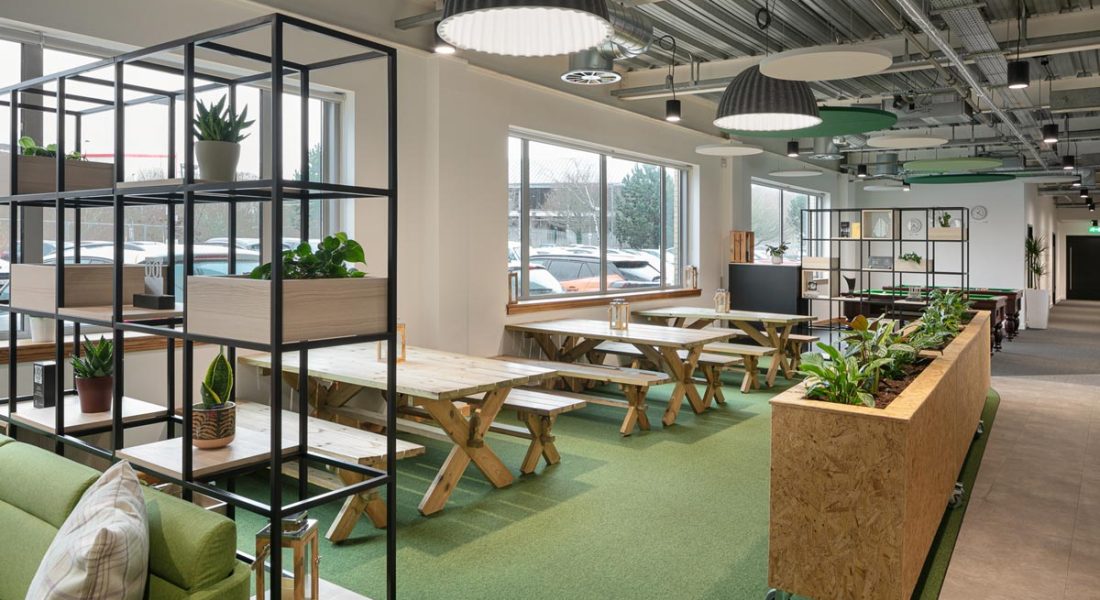 Biophilic design for Christians Against Poverty