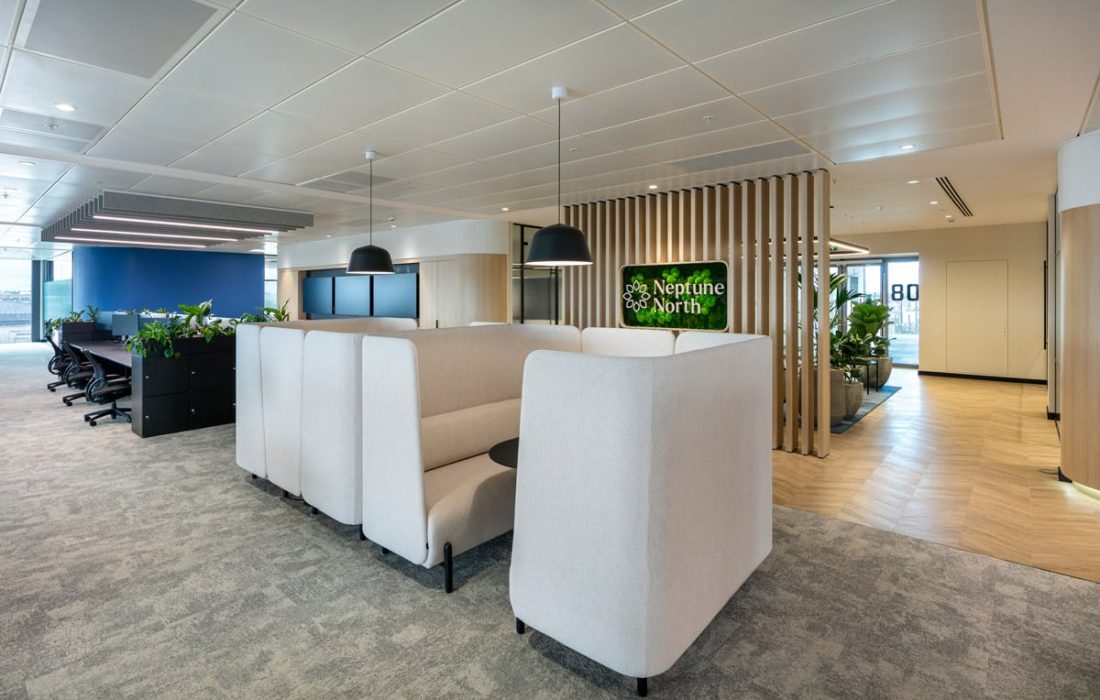 Neptune North Office Refurbishment in Newcastle