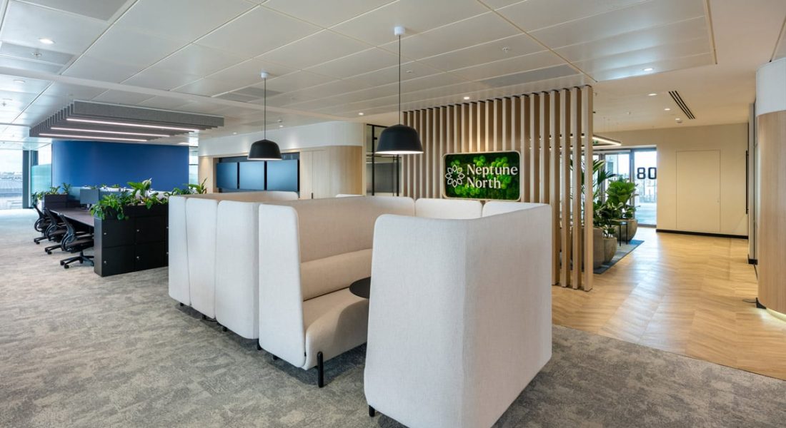 Neptune North Office Refurbishment in Newcastle