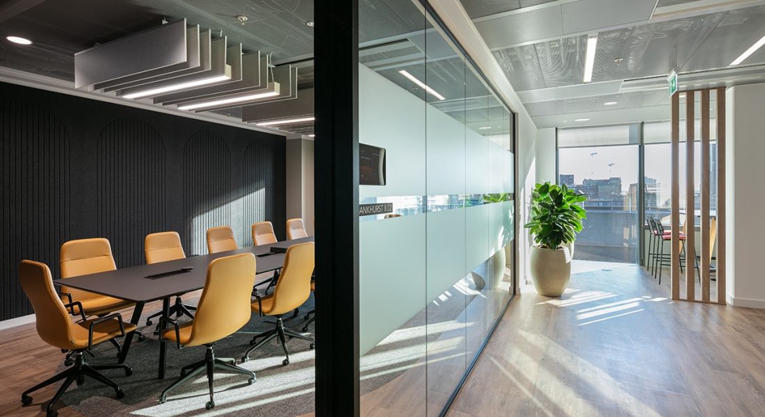 Boardroom and collaboration area