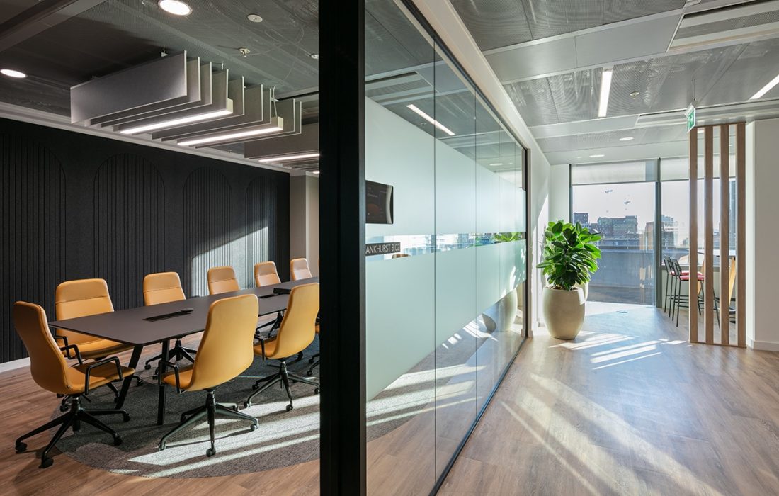 Boardroom and collaboration area