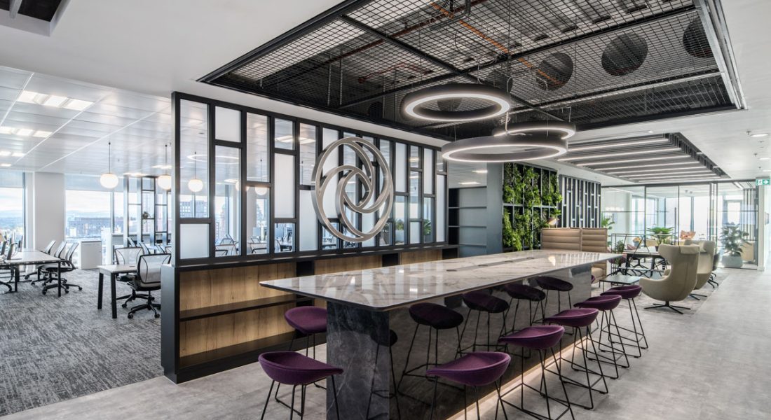 Company office design for Grant Thornton