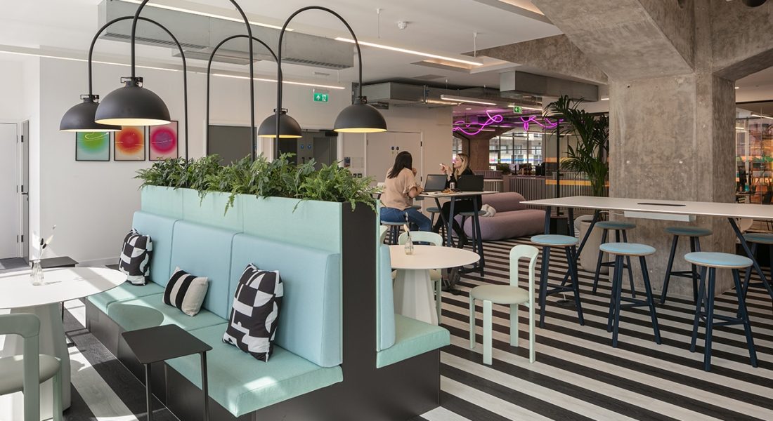 Huckletree office fit-out in Manchester