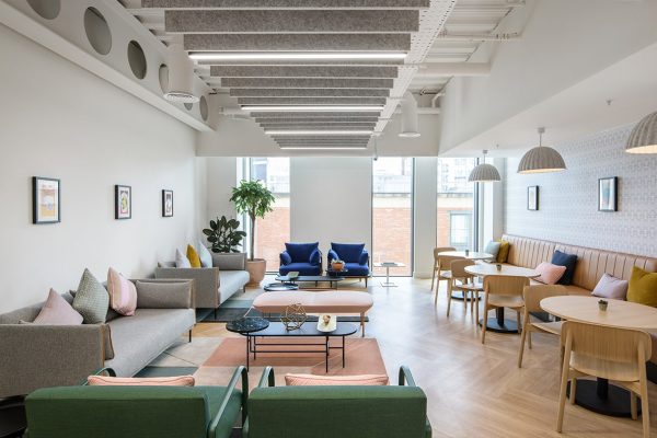 Hana by Industrious fit out Manchester