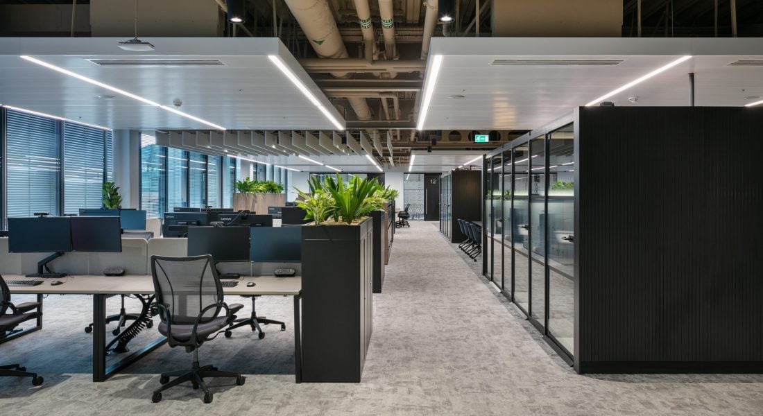 workspace design and build london