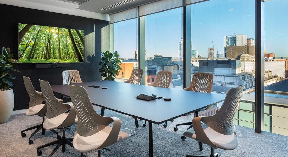 meeting room modern workplace