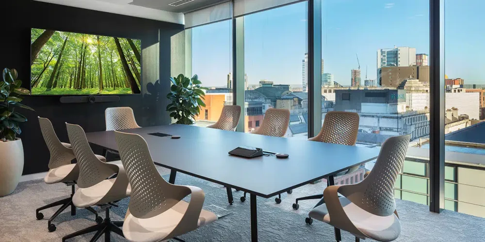 meeting room modern workplace