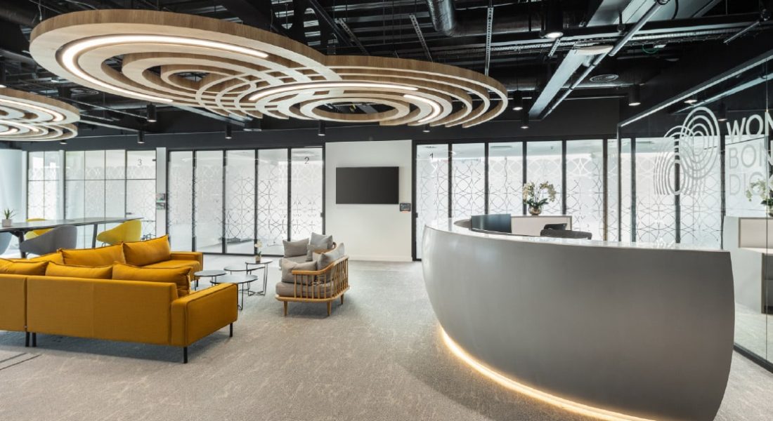 Workplace developed through office space consultancy